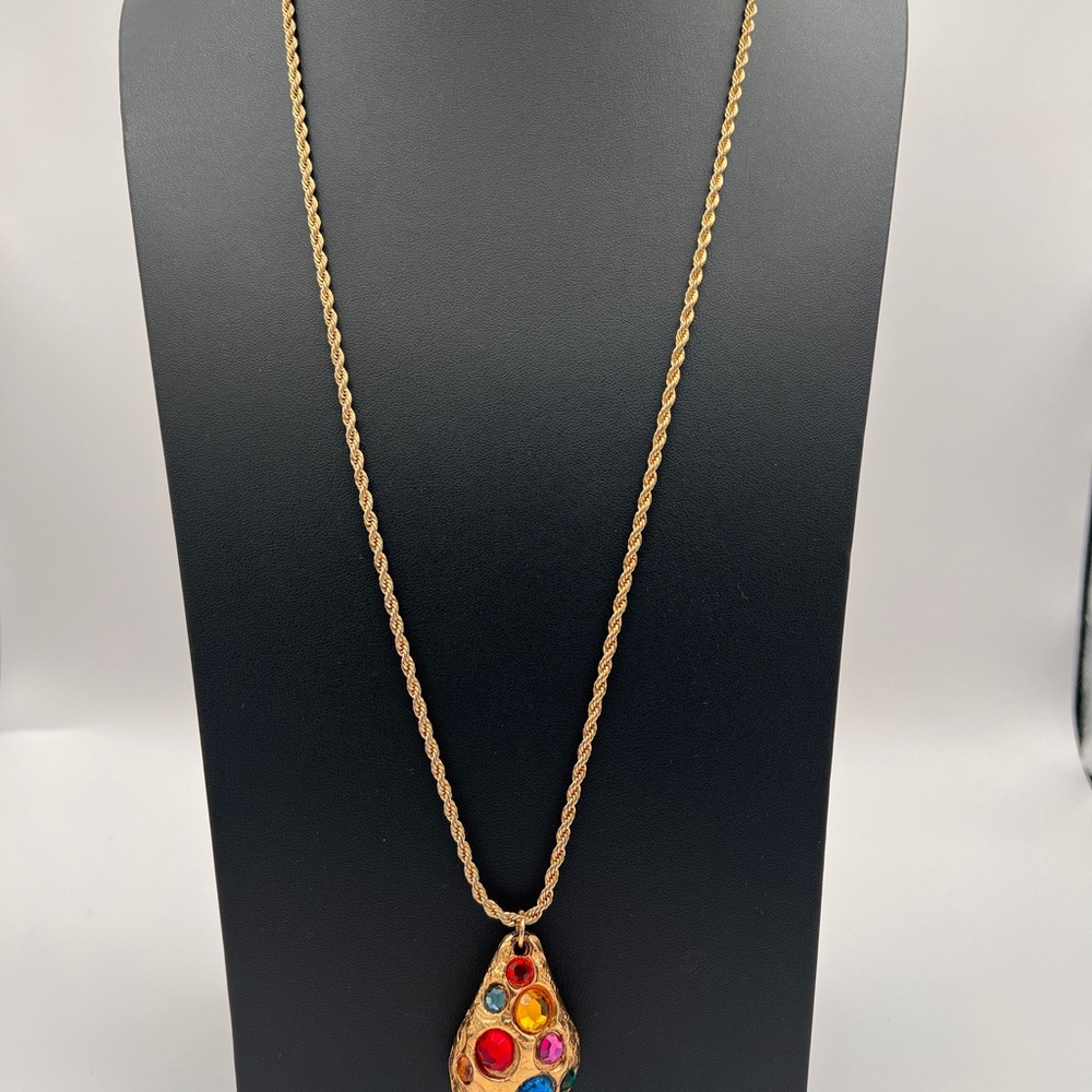 JACKY DE G Vintage Pendant Necklace